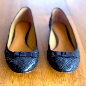 Tory Burch Marion Quilted Flats